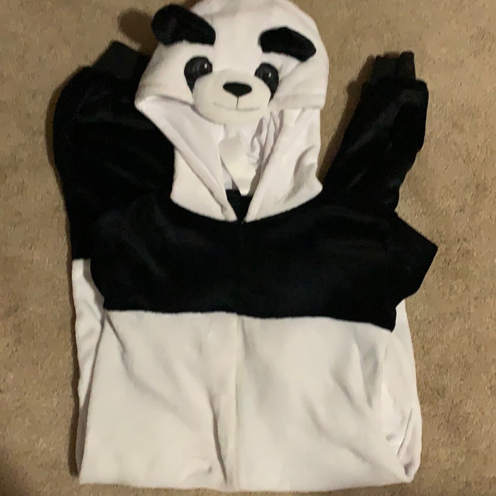 Panda Halloween Costume, kids size sm/md